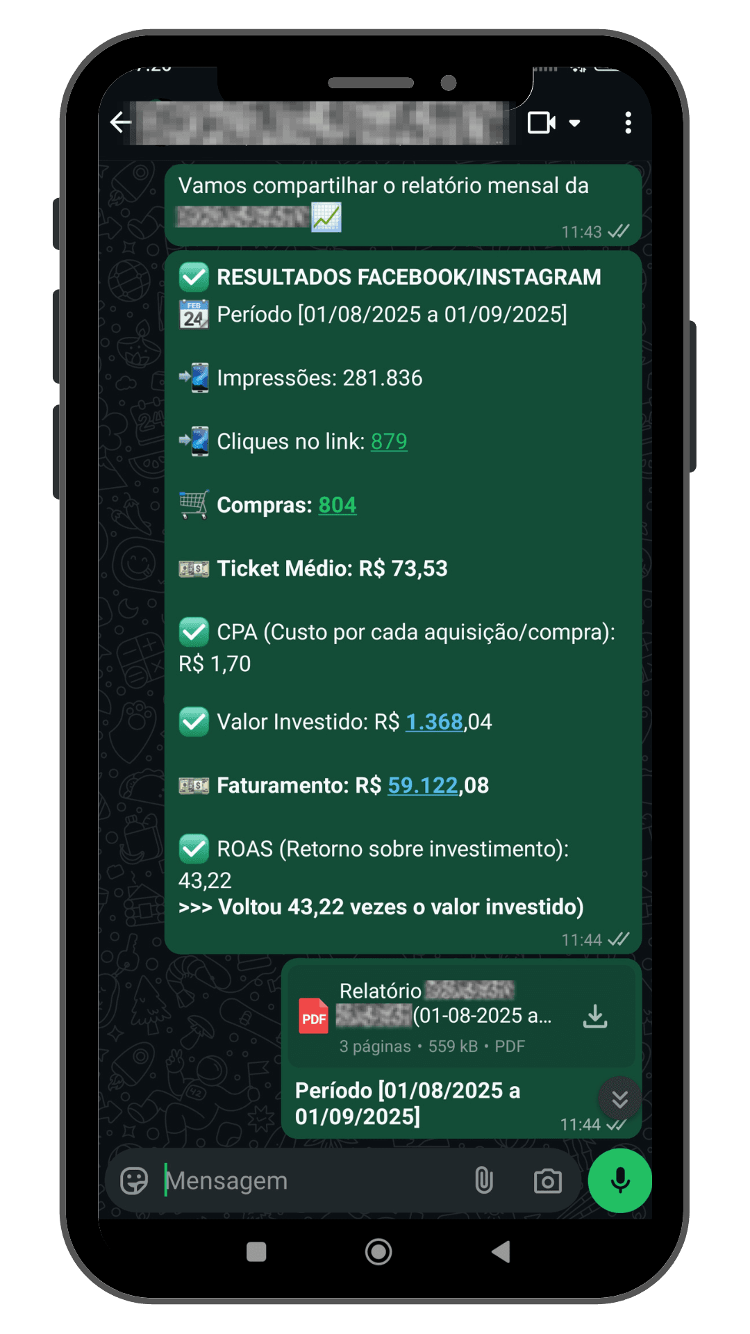 Resultado de cliente 4