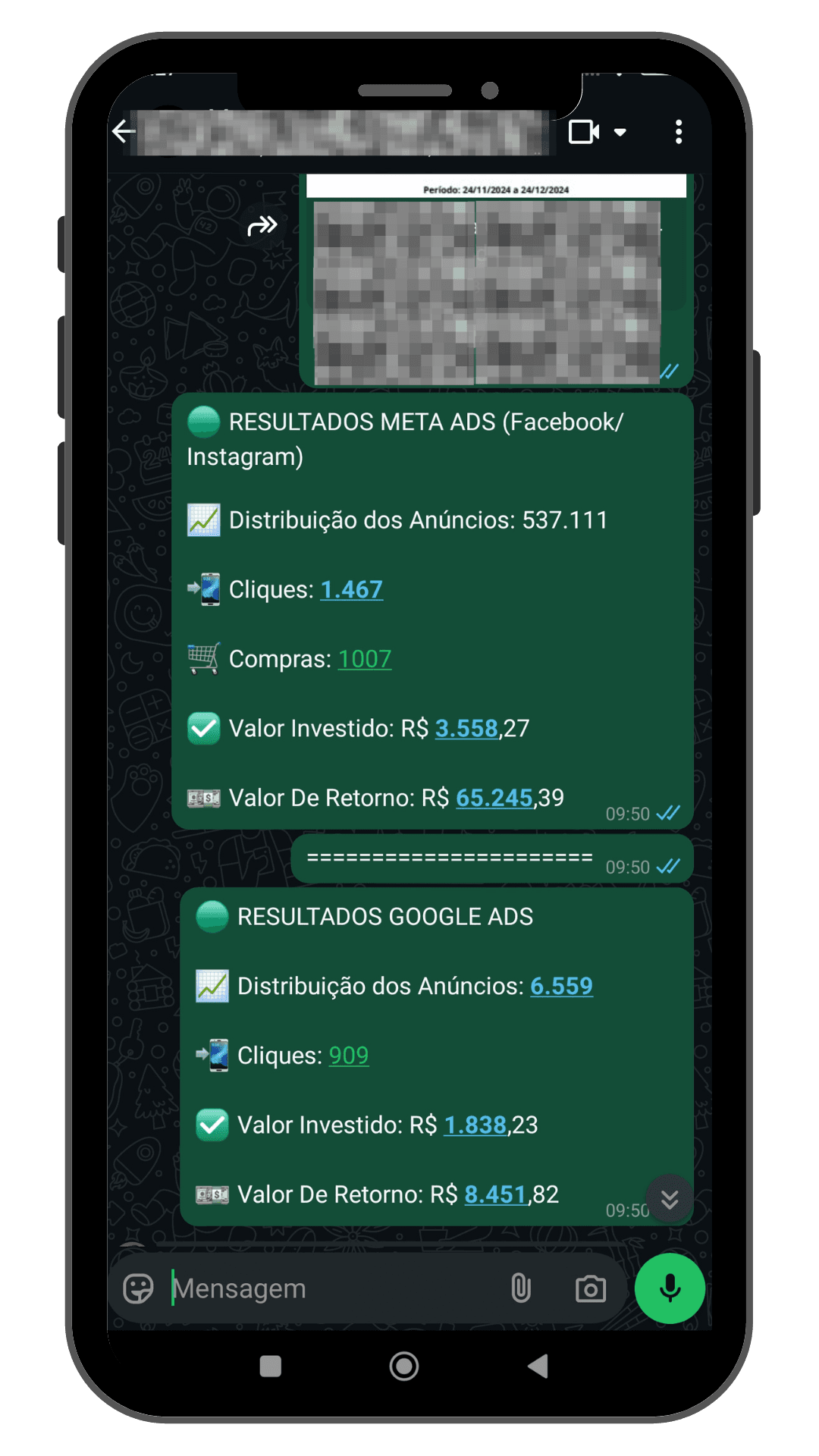 Resultado de cliente 2
